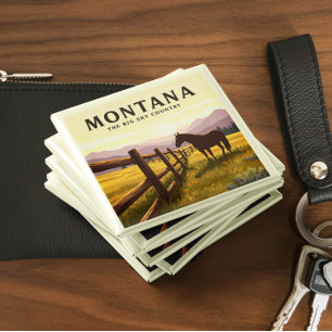 Imán Vintage Montana