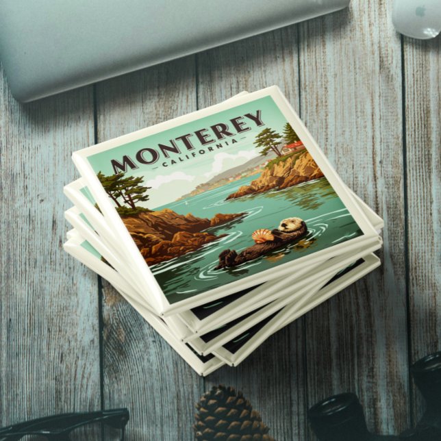 Imán Vintage Monterey California (Subido por el creador)
