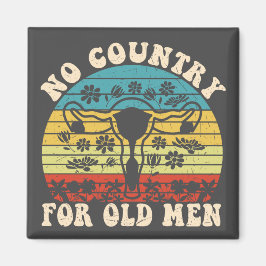 Imán Vintage No Country For Old Men