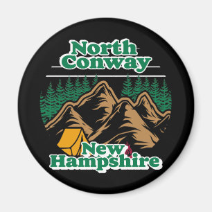Imán Vintage North Conway New Hampshire