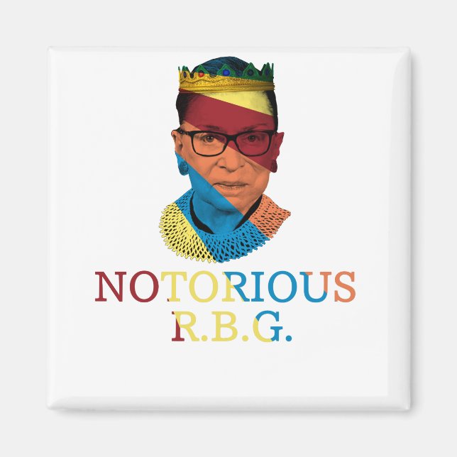 Imán Vintage Notorious RBG (Frente)