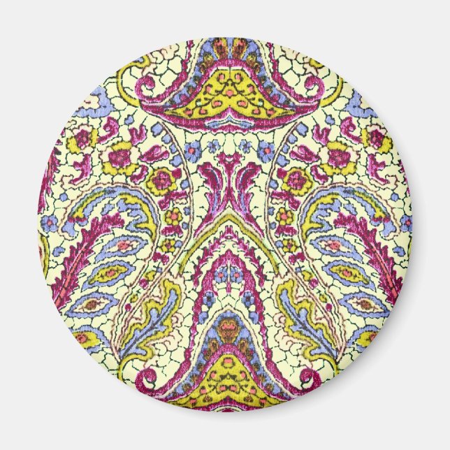 Imán Vintage Paisley (Frente)