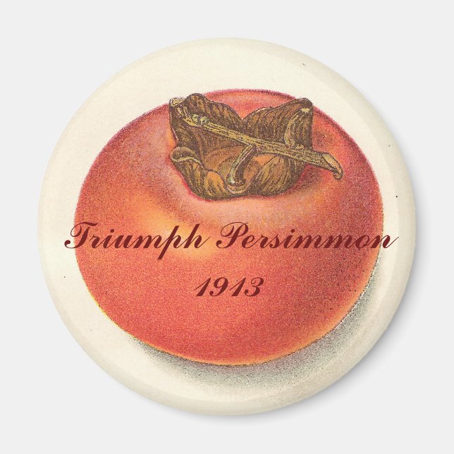 Imán Vintage Persimmon Magnet (Frente)