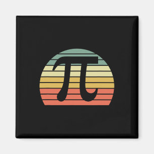 Imán Vintage Pi Day Math 3.14 Nerd Geek Cute Retro Rega