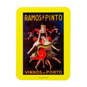 Imán Vintage PosterEurope del Pinto de Ramos