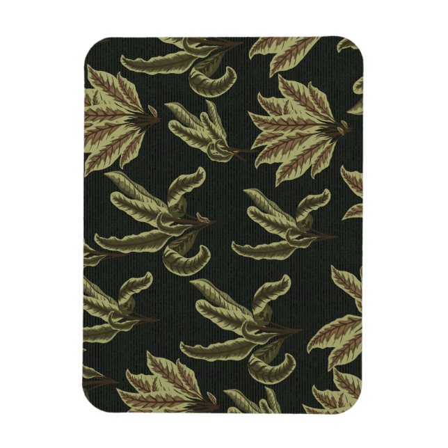 Imán Vintage Potted Plants (Vertical)