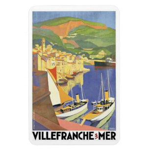 Imán Vintage riviera francesa, Francia -