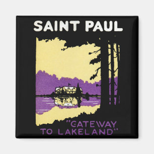 Imán Vintage Saint Paul, Minnesota