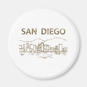 Imán Vintage San Diego