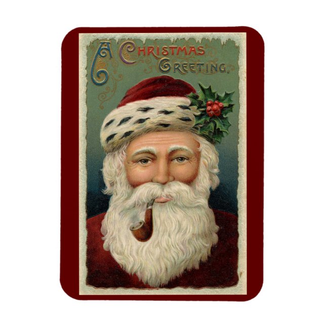 Imán Vintage Santa (Vertical)