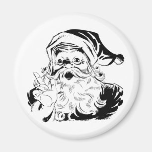 Imán Vintage Santa