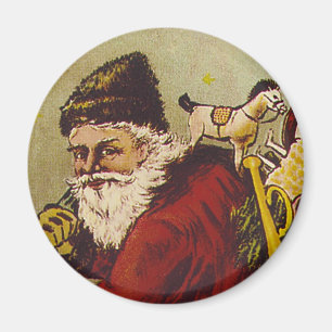 Imán Vintage Santa