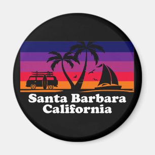 Imán Vintage Santa Barbara California