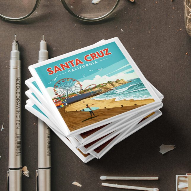 Imán Vintage Santa Cruz California (Subido por el creador)