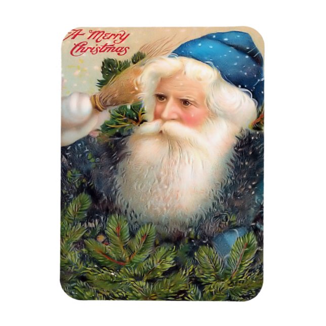 Imán Vintage Santa Flex Magnet (Vertical)