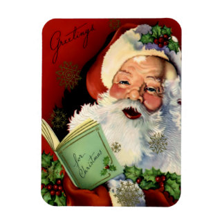 Imán Vintage Santa Flex Magnet