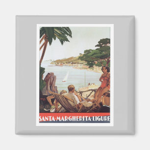 Imán Vintage Santa Margherita Ligure