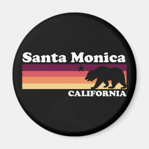 Imán Vintage Santa Monica California