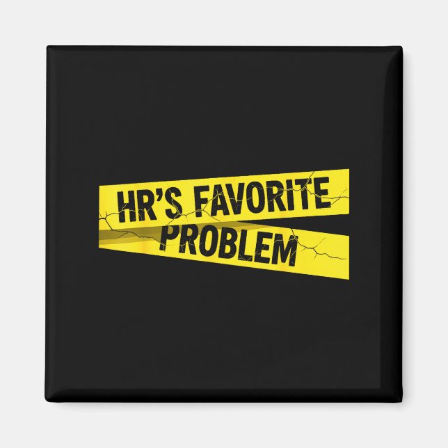 Imán Vintage Sarcastic Retro Hr Violation Christmas Off (Frente)