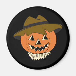 Imán Vintage Scarecrow Magnet