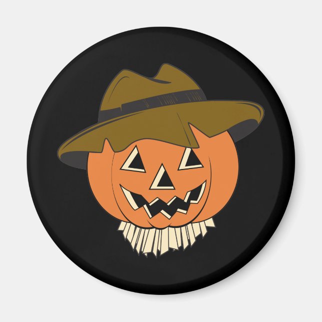 Imán Vintage Scarecrow Magnet (Frente)