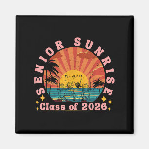 Imán Vintage Senior Sunrise 2026 Seniors Of Cl Graduati