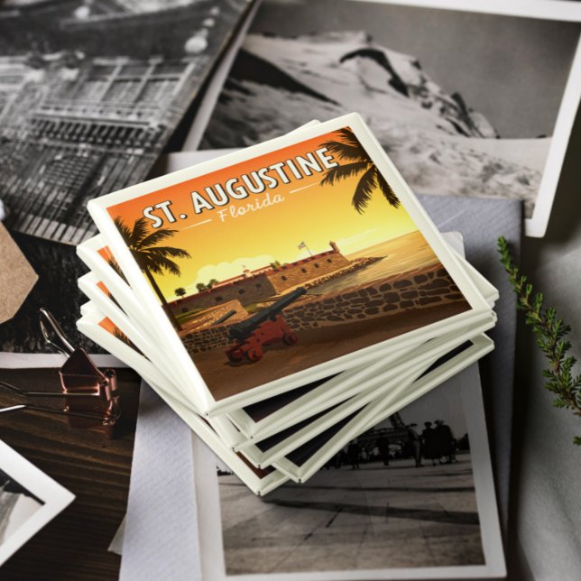Imán Vintage St. Augustine Florida (Subido por el creador)