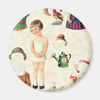 IMÁN VINTAGE SUPREME PAPER DOLLS SWEETIE