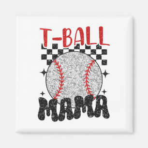 Imán Vintage T-ll Mama Softll Mamá Estampado de Cuadros