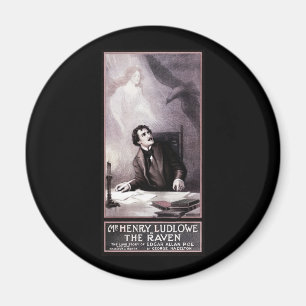 Imán Vintage The Raven Theatral