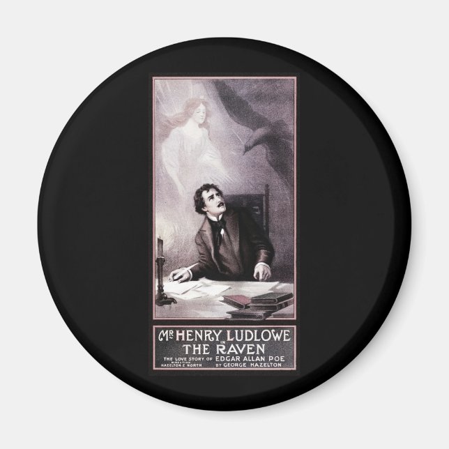 Imán Vintage The Raven Theatral (Frente)