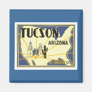 Imán Vintage Tucson Arizona