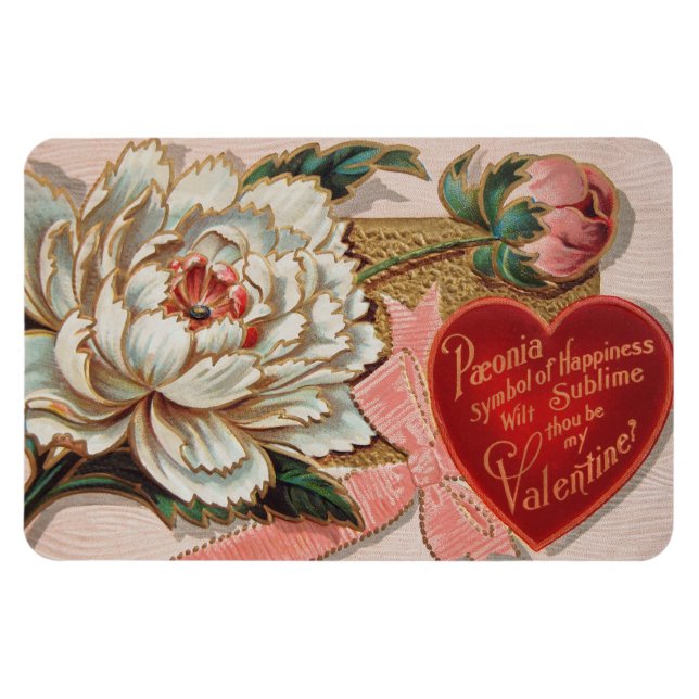 Imán Vintage Valentine (Horizontal)