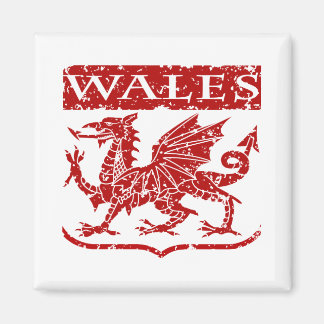 Imán Vintage Wales