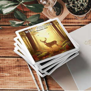 Imán Vintage West Virginia