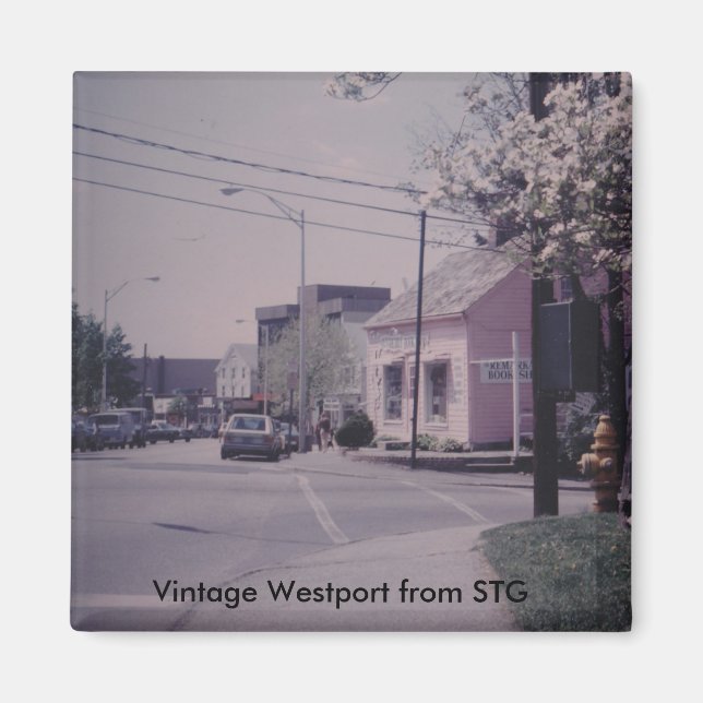 Imán Vintage Westport Magnet - Notable Book Shop (Frente)