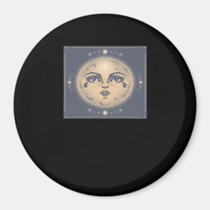 Imán Vintage Whimsigoth Moon