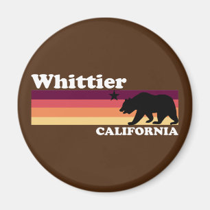 Imán Vintage Whittier California