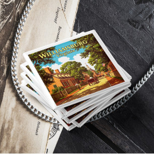 Imán Vintage Williamsburg Virginia