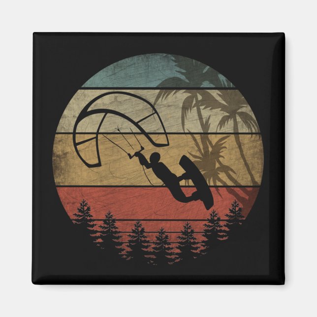 IMÁN VINTAGE WINDSURFER (Frente)