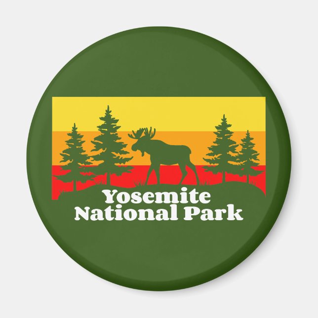 Imán Vintage Yosemite (Frente)