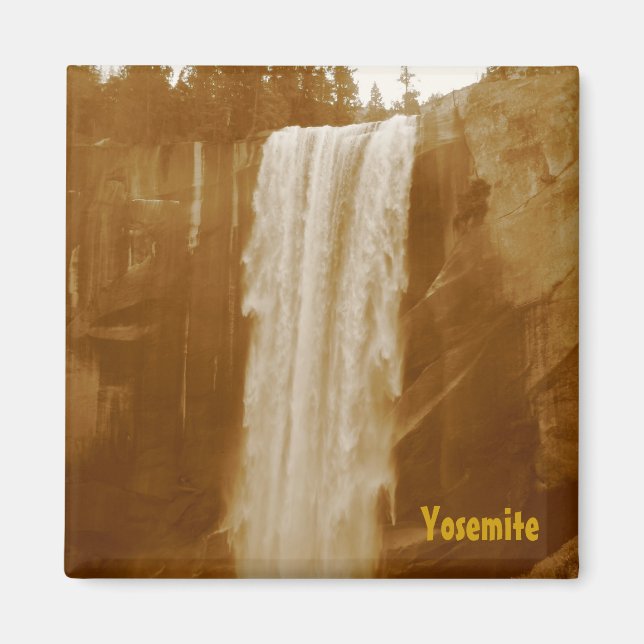Imán ¡Vintage Yosemite Magnet! (Frente)