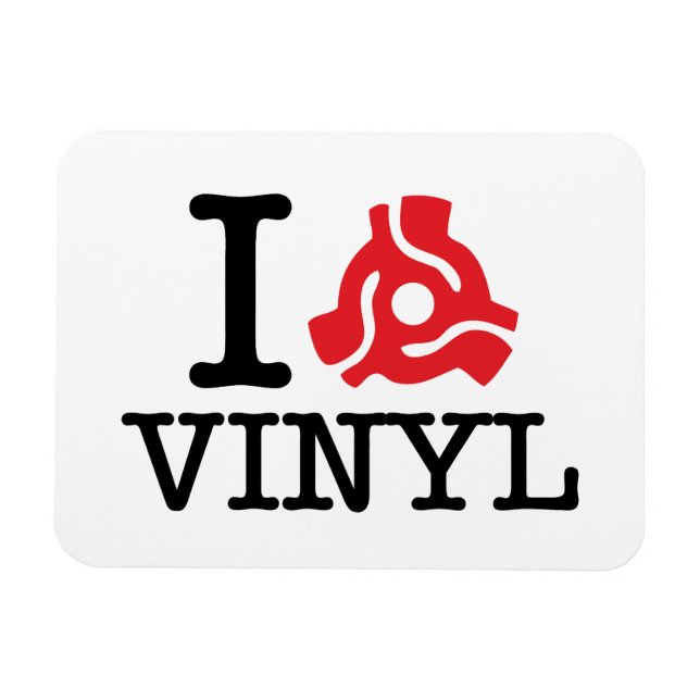 Imán Vinyl adaptador I 45 (Horizontal)