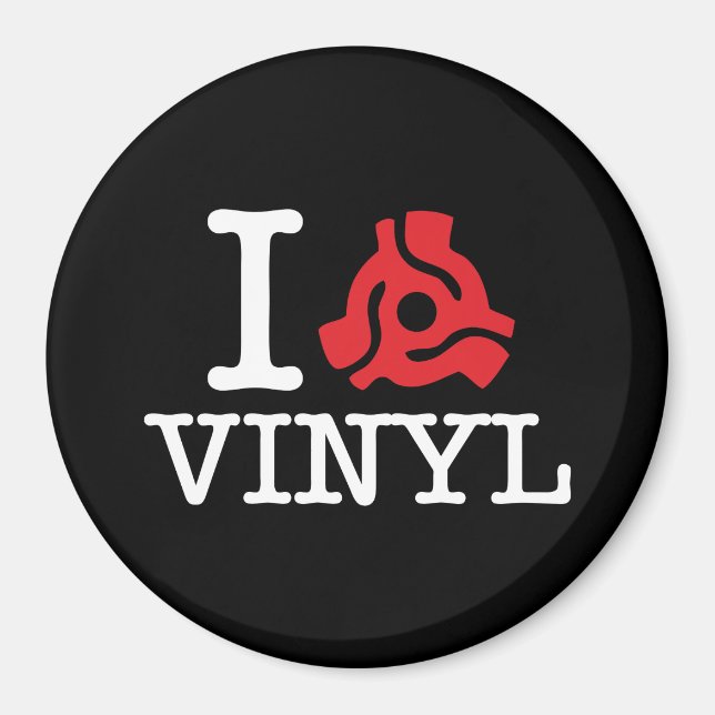 Imán Vinyl adaptador I 45 (Frente)