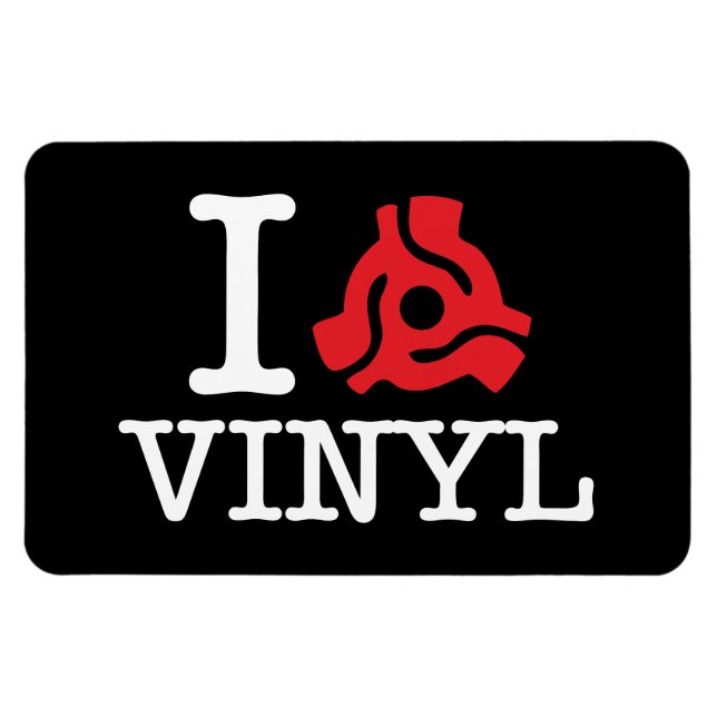 Imán Vinyl adaptador I 45 (Horizontal)