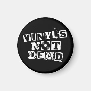 Imán Vinyl's Not Dead Magneta