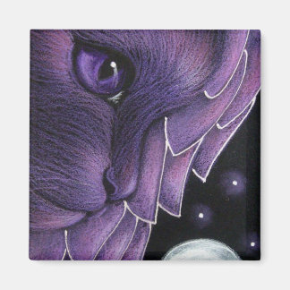 Imán VIOLET ANGEL CAT Magnet