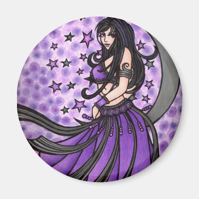 Imán Violet Belly Dancer (Frente)