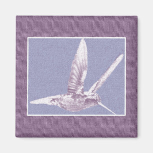 Imán Violet Hummingbird Magnet