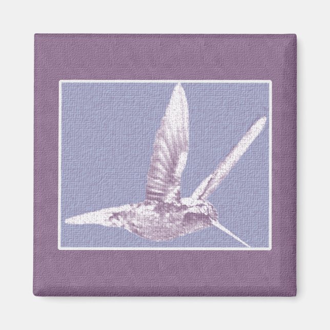 Imán Violet Hummingbird Magnet (Frente)